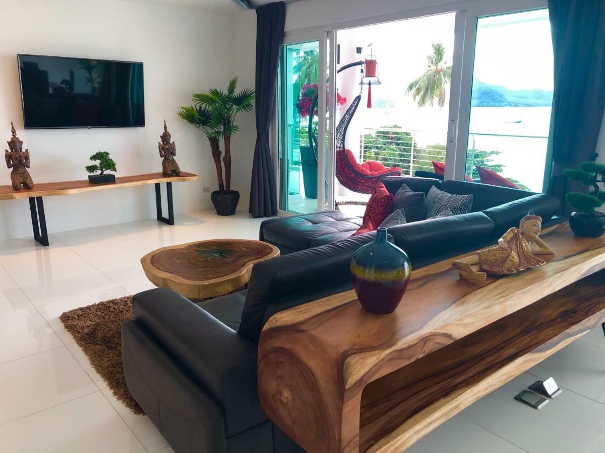 D-Lux 4 Bed Beachfront Apartment With Sea View Cape Panwa Luaran gambar