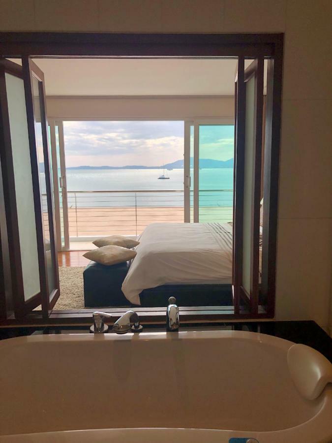 D-Lux 4 Bed Beachfront Apartment With Sea View Cape Panwa Luaran gambar