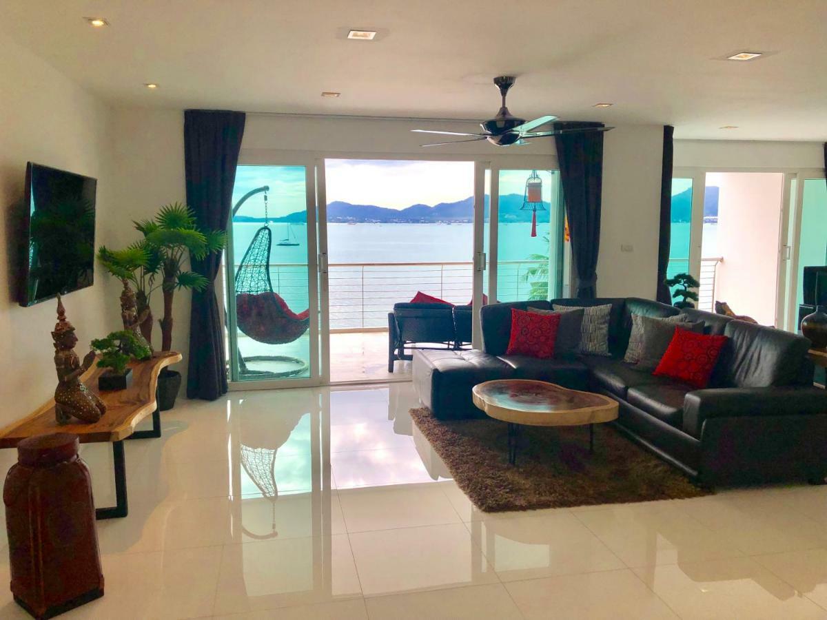 D-Lux 4 Bed Beachfront Apartment With Sea View Cape Panwa Luaran gambar