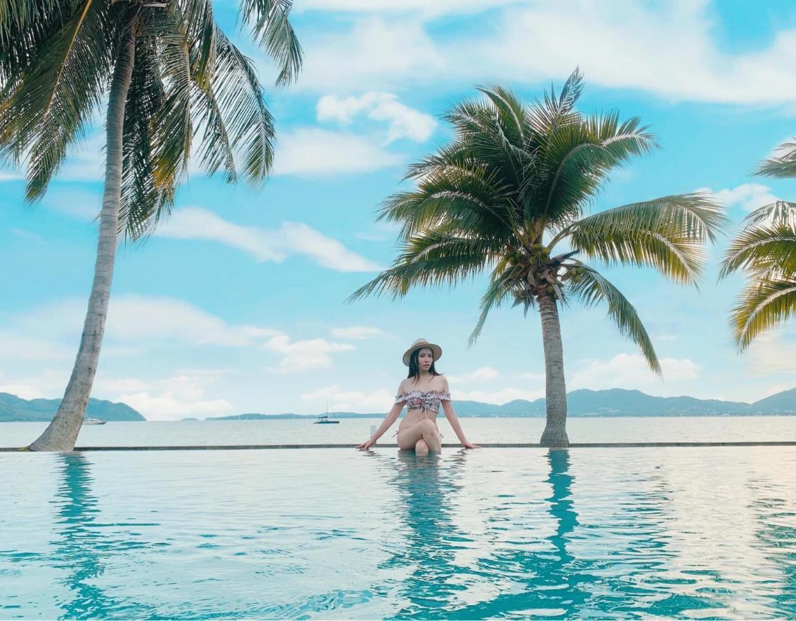 D-Lux 4 Bed Beachfront Apartment With Sea View Cape Panwa Luaran gambar